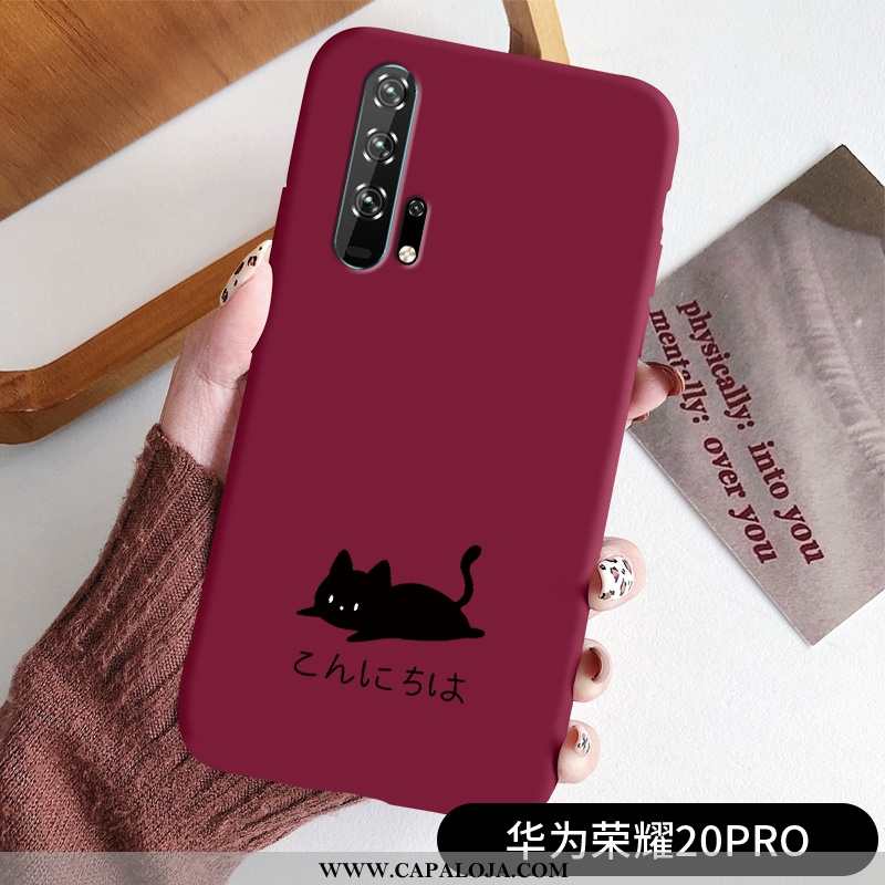 Capa Honor 20 Pro Criativas Simples Cases Primavera Vermelho, Capas Honor 20 Pro Slim Online