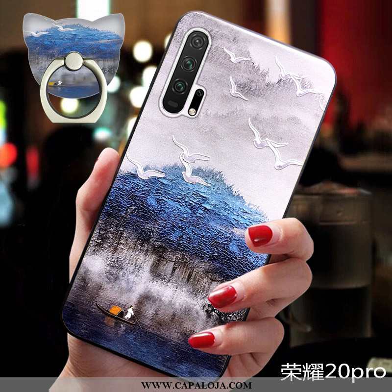 Capa Honor 20 Pro Tendencia Capas Completa Criativas Azul, Honor 20 Pro Soft Online