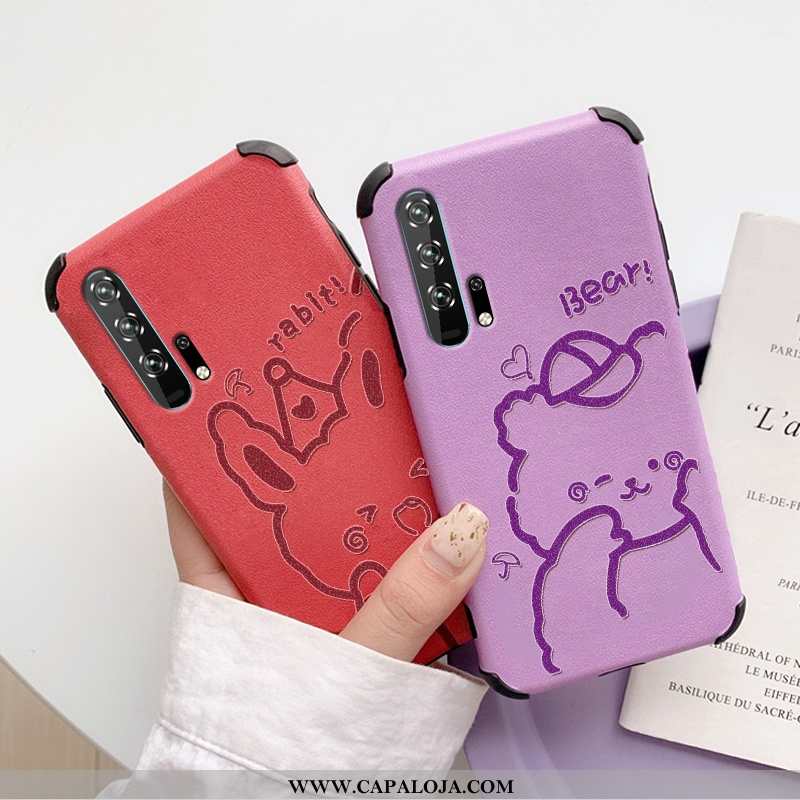 Capa Honor 20 Pro Tendencia Super Roxa Desenho Animado Roxo, Capas Honor 20 Pro Soft Online