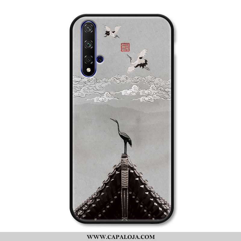 Capa Honor 20 Protetoras Antiqueda Personalizado Telemóvel Cinza, Capas Honor 20 Silicone Promoção