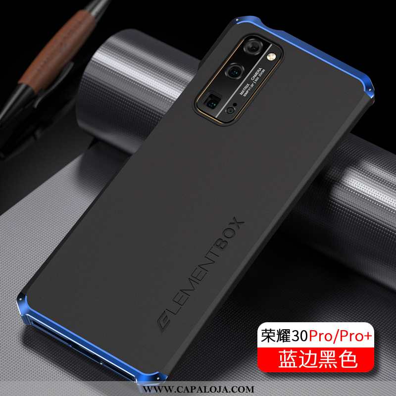 Capa Honor 30 Pro Fosco Telemóvel Metalizada Azul Escuro, Capas Honor 30 Pro Tendencia Venda