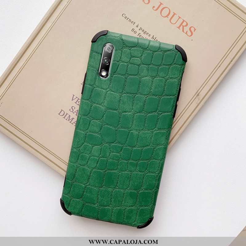 Capa Honor 9x Personalizada Verde Malha Cases, Capas Honor 9x Criativas Online