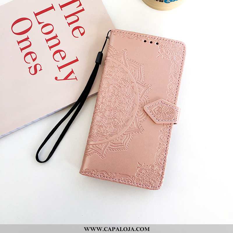 Capa Honor 9x Pro Couro Cases Rosa Cover, Capas Honor 9x Pro Protetoras Baratos