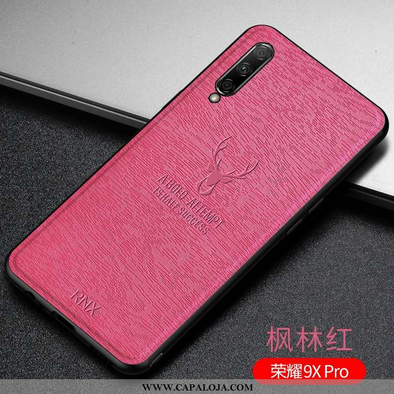 Capa Honor 9x Pro Protetoras Malha Vermelha Nova Rosa, Capas Honor 9x Pro Silicone Comprar