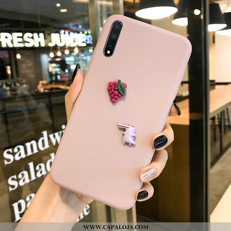 Capa Honor 9x Pro Silicone Rosa Super Feminino, Capas Honor 9x Pro Estiloso Online