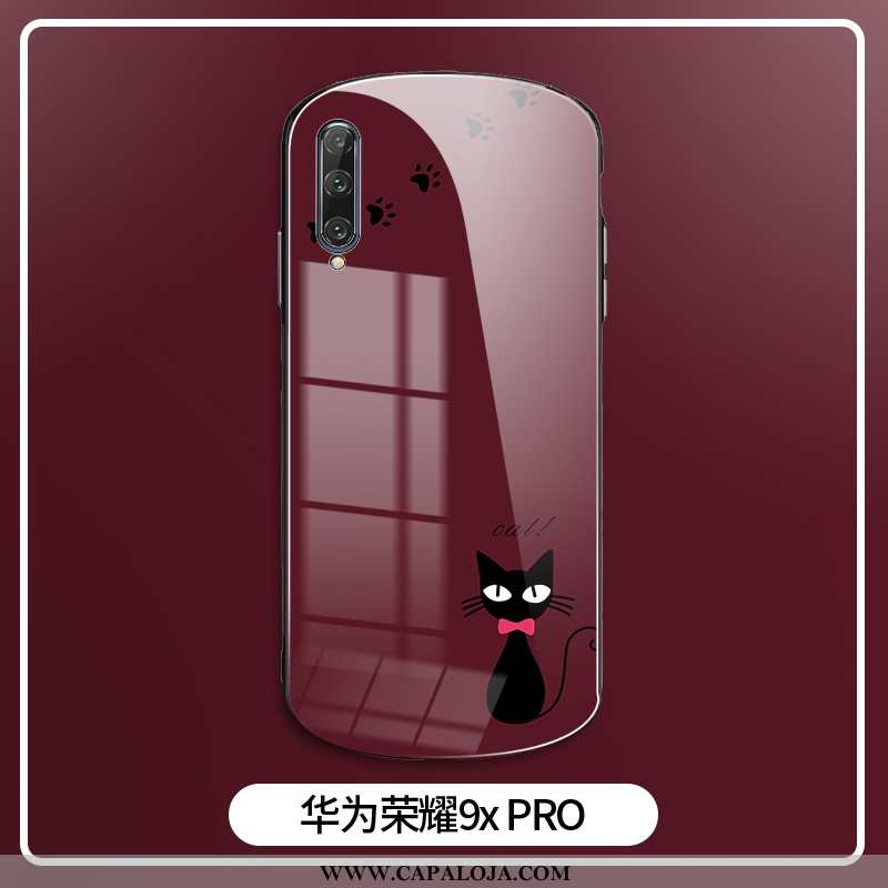 Capa Honor 9x Pro Vidro Cases Capas Desenho Animado Vermelho, Honor 9x Pro Criativas Venda