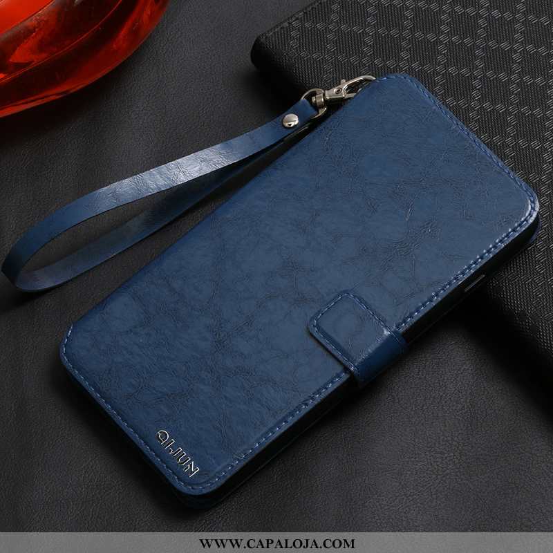 Capa Honor 9x Protetoras Antiqueda Capas Azul Escuro, Honor 9x Couro Online