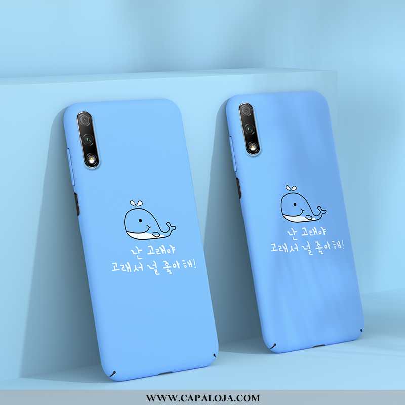 Capa Honor 9x Tendencia Cases Azul Completa, Capas Honor 9x Super Barato