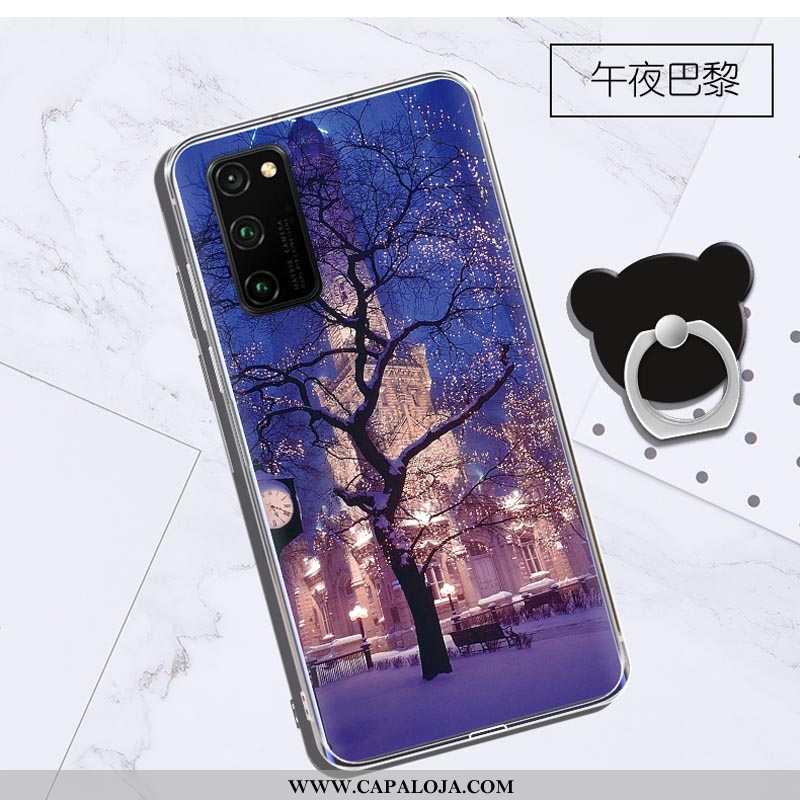 Capa Honor View30 Silicone Capas Completa Soft Roxo, Honor View30 Clara Online