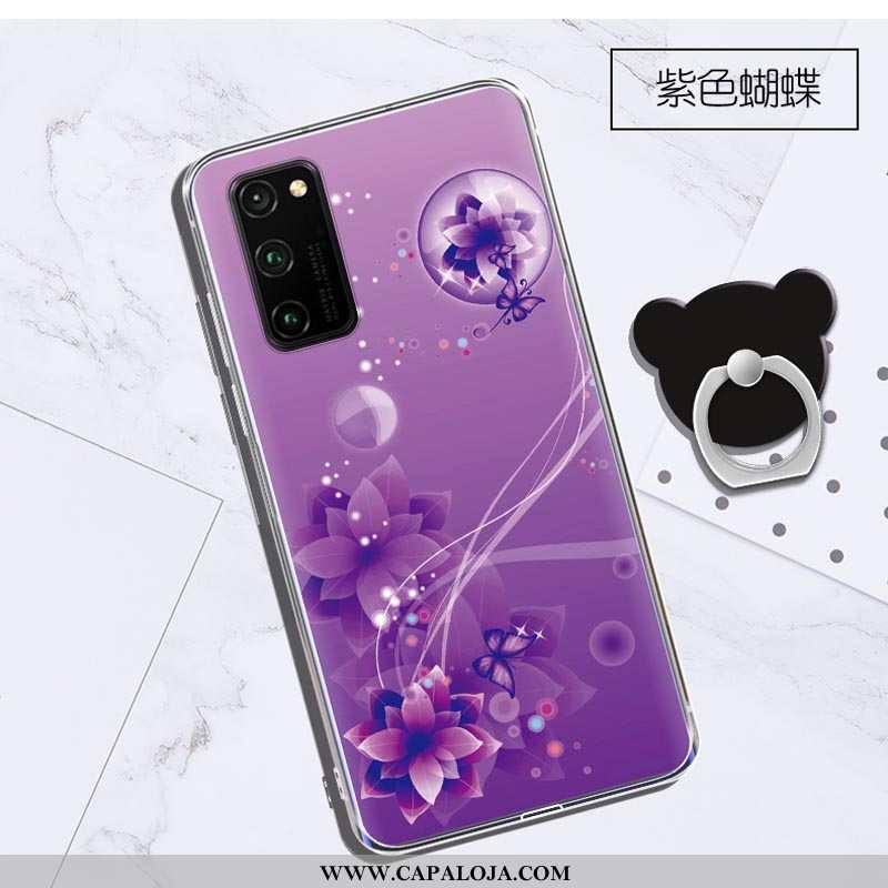 Capa Honor View30 Silicone Capas Completa Soft Roxo, Honor View30 Clara Online