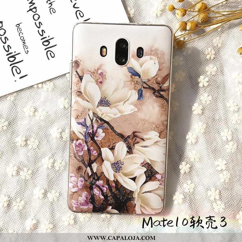 Capa Huawei Mate 10 Cordao Protetoras Telemóvel Capas Bege, Huawei Mate 10 Soft Venda