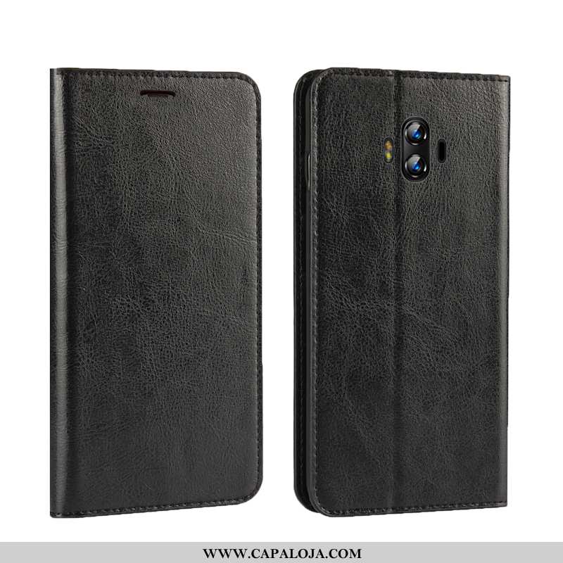 Capa Huawei Mate 10 Couro Antiqueda Luxo Legitimo Masculino Verde, Capas Huawei Mate 10 Protetoras B