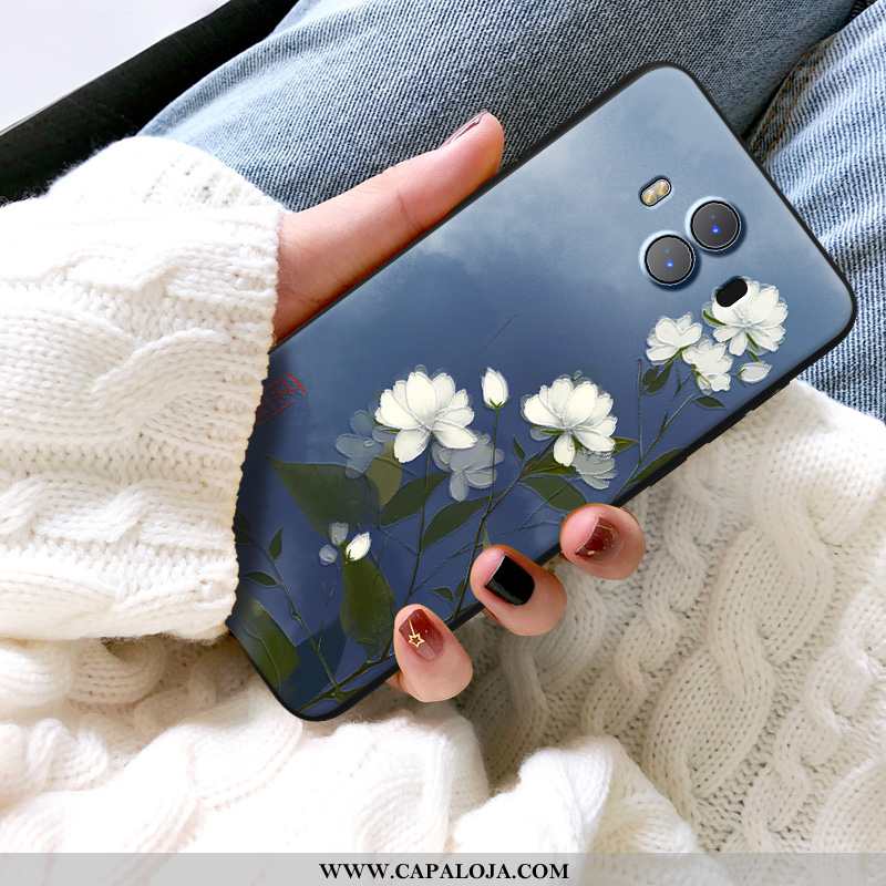 Capa Huawei Mate 10 Criativas Completa Telemóvel Dágua Azul Escuro, Capas Huawei Mate 10 Tendencia V