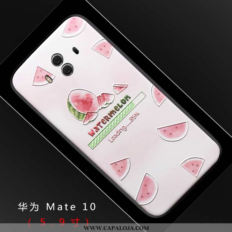 Capa Huawei Mate 10 Fosco Completa Cases Novas Vermelho, Capas Huawei Mate 10 Personalizado Comprar