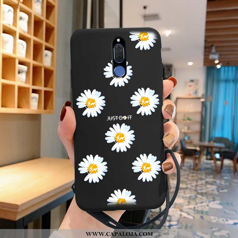 Capa Huawei Mate 10 Lite Criativas Pequena Preto Protetoras, Capas Huawei Mate 10 Lite Slim Baratas