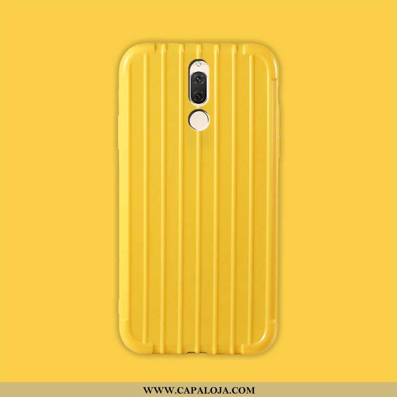 Capa Huawei Mate 10 Lite Silicone Feminino Masculino Capas Amarelo, Huawei Mate 10 Lite Moda Baratos