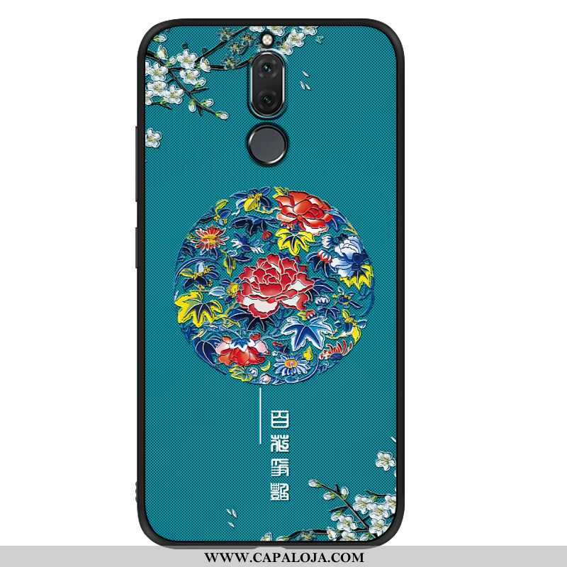 Capa Huawei Mate 10 Lite Soft Criativas Palace Malha Azul, Capas Huawei Mate 10 Lite Silicone Barata