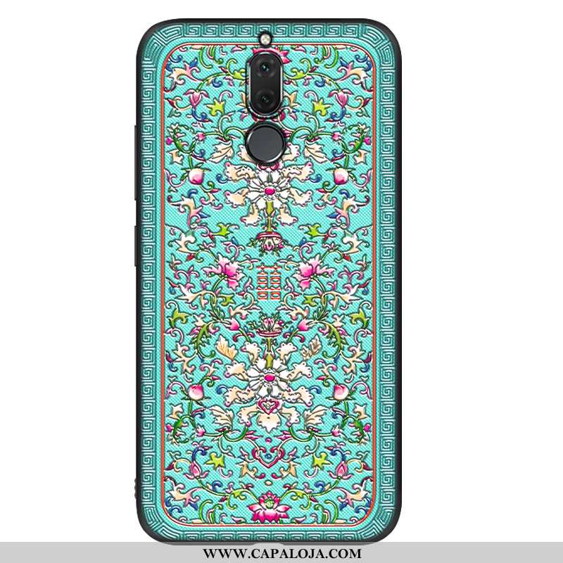 Capa Huawei Mate 10 Lite Soft Criativas Palace Malha Azul, Capas Huawei Mate 10 Lite Silicone Barata