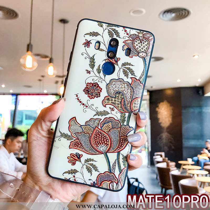 Capa Huawei Mate 10 Pro Cordao Capas Antiqueda Protetoras Branco, Huawei Mate 10 Pro Soft Barato