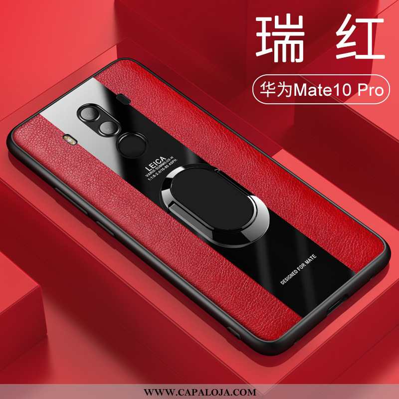 Capa Huawei Mate 10 Pro Couro Protetoras Capas Masculino Verde, Huawei Mate 10 Pro Tendencia Comprar