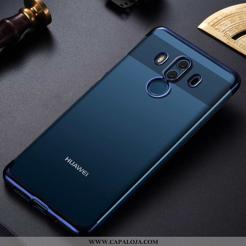 Capa Huawei Mate 10 Pro Protetoras Antiqueda Masculino Telemóvel Azul, Capas Huawei Mate 10 Pro Clar