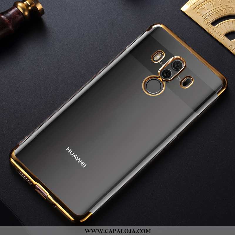 Capa Huawei Mate 10 Pro Protetoras Antiqueda Masculino Telemóvel Azul, Capas Huawei Mate 10 Pro Clar