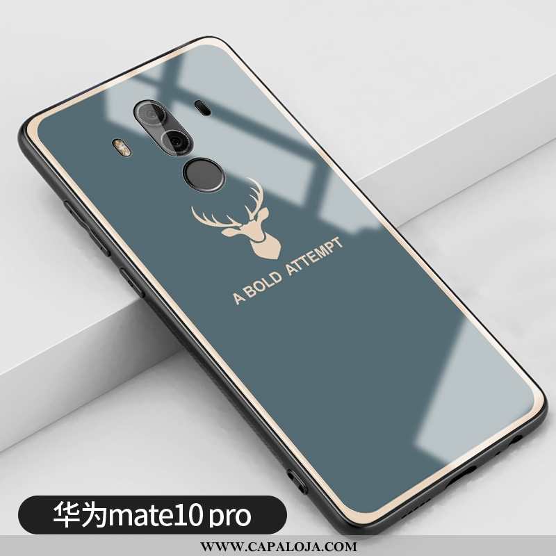 Capa Huawei Mate 10 Pro Silicone Novas Vermelha Frente Verde, Capas Huawei Mate 10 Pro Vidro Online