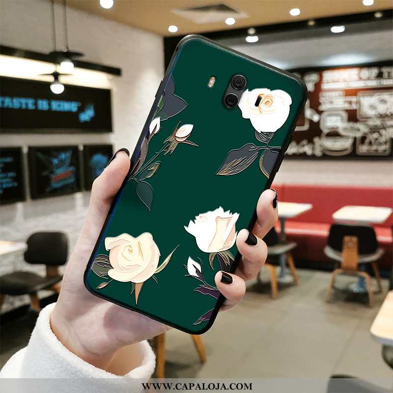 Capa Huawei Mate 10 Silicone Personalizada Criativas Protetoras Verde, Capas Huawei Mate 10 Fosco On