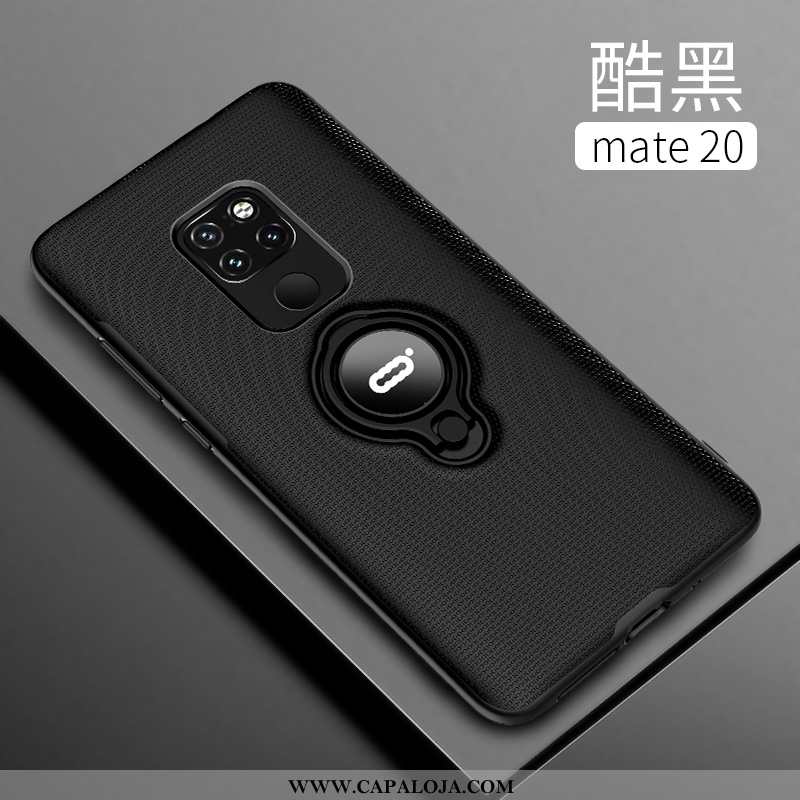 Capa Huawei Mate 20 Fosco Antiqueda Telemóvel Tendencia Preto, Capas Huawei Mate 20 Criativas Barato