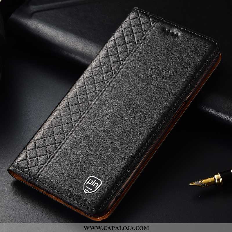 Capa Huawei Mate 20 Lite Couro Legitimo Protetoras Cases Telemóvel Castanho, Capas Huawei Mate 20 Li