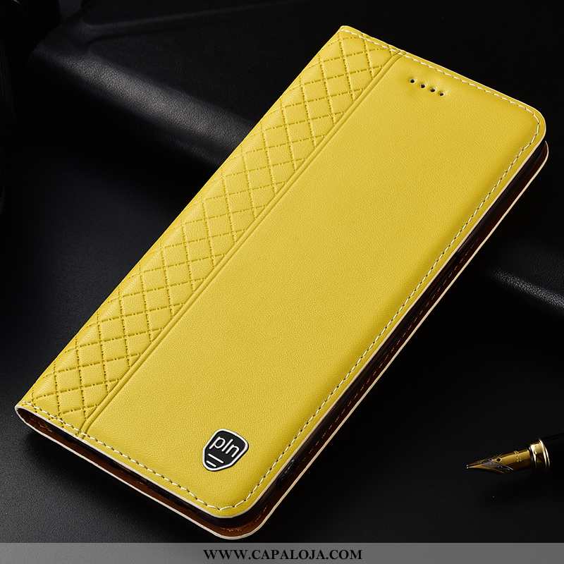 Capa Huawei Mate 20 Lite Couro Legitimo Protetoras Cases Telemóvel Castanho, Capas Huawei Mate 20 Li