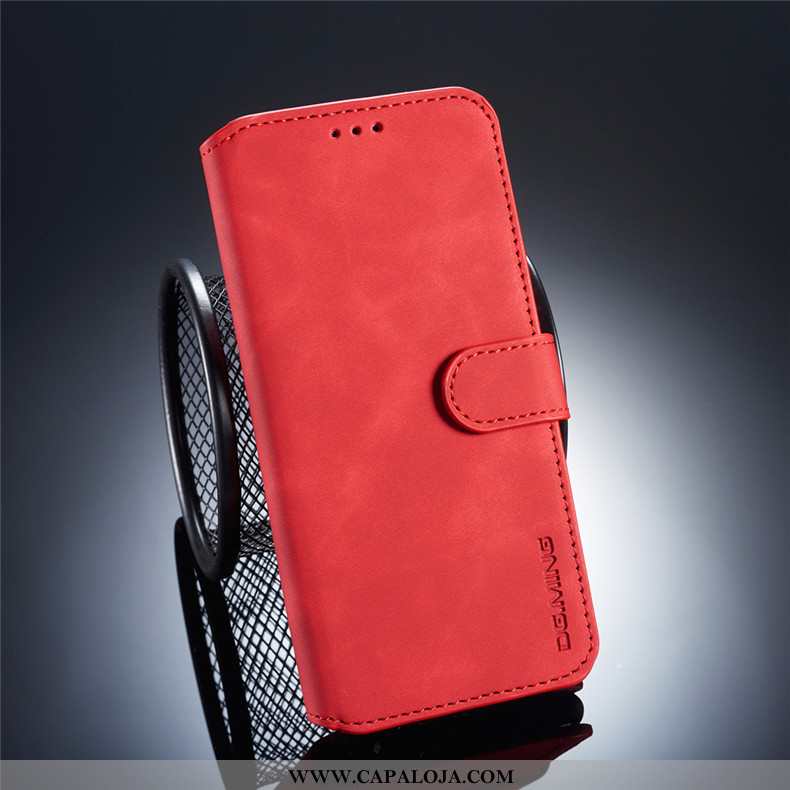 Capa Huawei Mate 20 Lite Couro Primavera Cinza Feminino, Capas Huawei Mate 20 Lite Protetoras Promoç