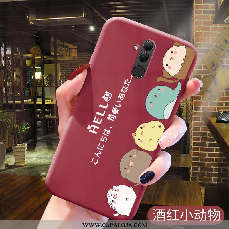 Capa Huawei Mate 20 Lite Personalizado Silicone Rosa Telemóvel, Capas Huawei Mate 20 Lite Criativas 