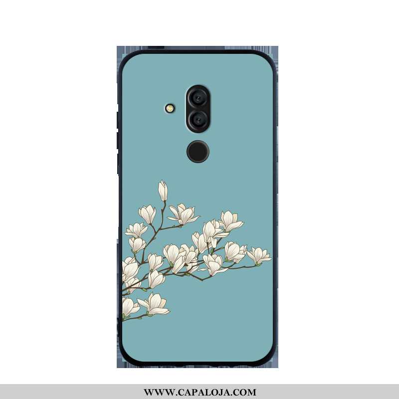 Capa Huawei Mate 20 Lite Protetoras Telemóvel Cases Minimalista Azul, Capas Huawei Mate 20 Lite Sili