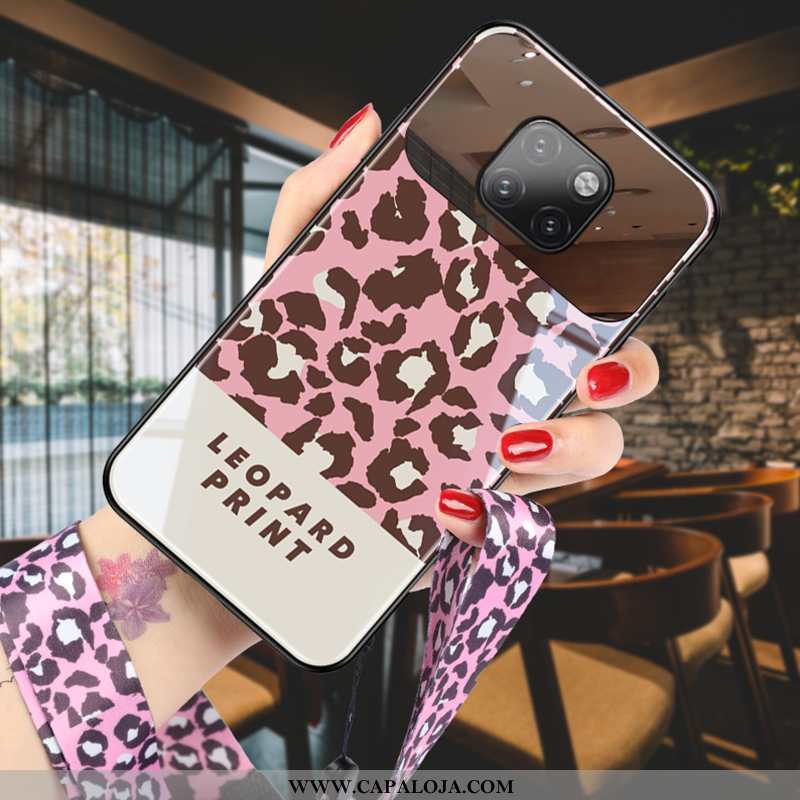 Capa Huawei Mate 20 Pro Cordao Protetoras Telemóvel Antiqueda Rosa, Capas Huawei Mate 20 Pro Persona