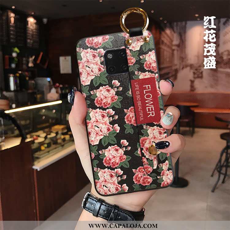 Capa Huawei Mate 20 Pro Tendencia Wrisband Feminino Personalizado Preto, Capas Huawei Mate 20 Pro Pr