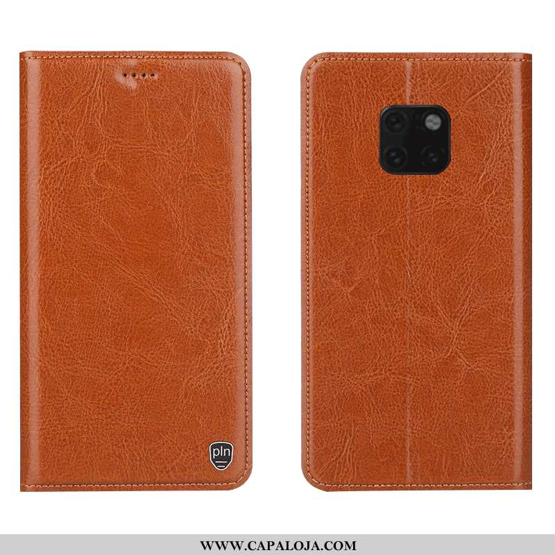 Capa Huawei Mate 20 Rs Couro Capas Telemóvel Completa Cinza, Huawei Mate 20 Rs Protetoras Barato