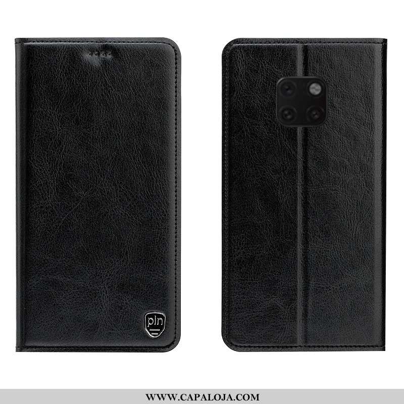 Capa Huawei Mate 20 Rs Couro Capas Telemóvel Completa Cinza, Huawei Mate 20 Rs Protetoras Barato