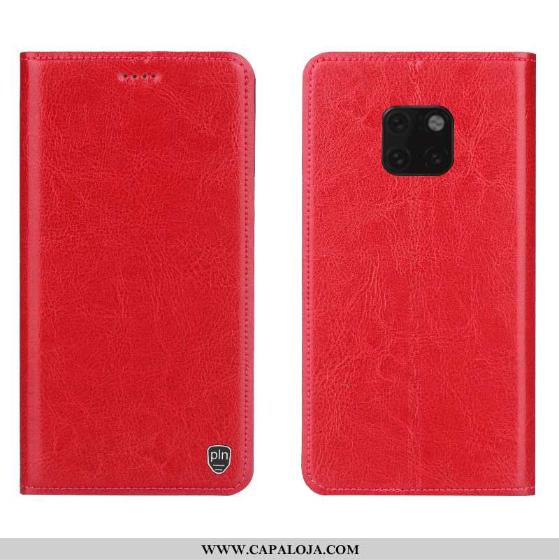 Capa Huawei Mate 20 Rs Couro Capas Telemóvel Completa Cinza, Huawei Mate 20 Rs Protetoras Barato