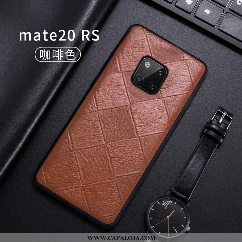 Capa Huawei Mate 20 Rs Tendencia Antiqueda Completa Feminino Castanho, Capas Huawei Mate 20 Rs Soft 