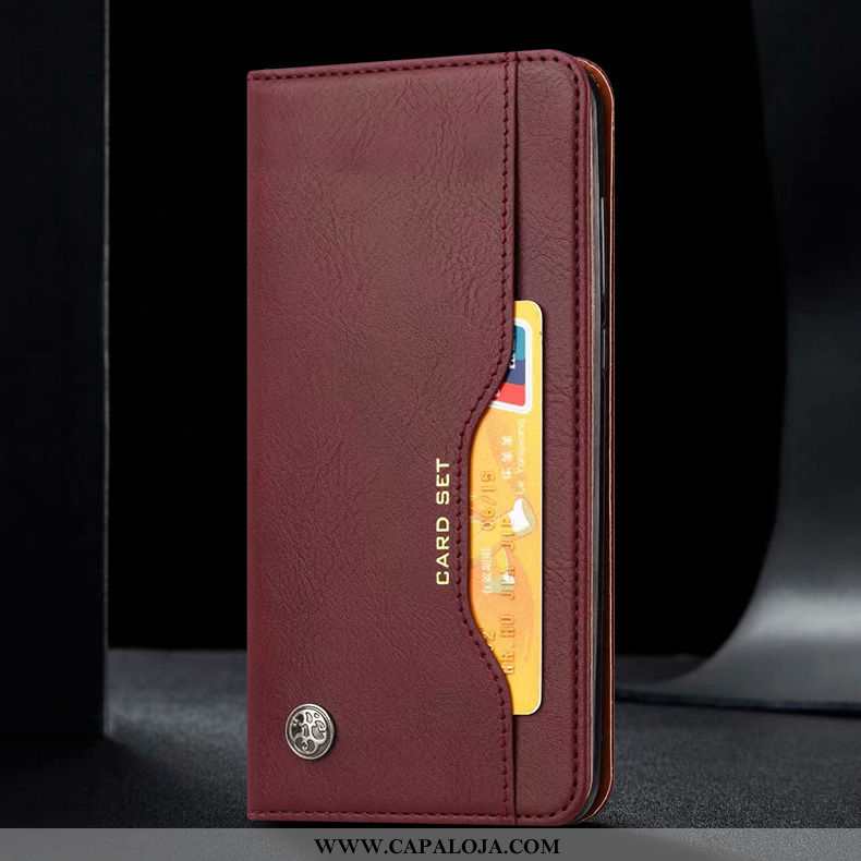 Capa Huawei Mate 30 Couro Cases Mais Cover Preto, Capas Huawei Mate 30 Telemóvel Barato