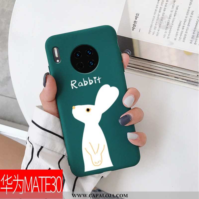 Capa Huawei Mate 30 Fosco Malha Esmeralda Feminino Verde, Capas Huawei Mate 30 Personalizada Promoçã