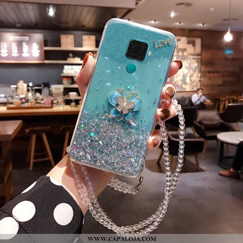 Capa Huawei Mate 30 Lite Desenho Animado Azul Cases Estiloso, Capas Huawei Mate 30 Lite Tendencia On