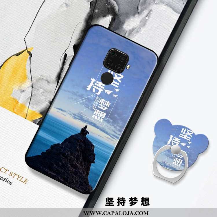 Capa Huawei Mate 30 Lite Moda Telemóvel Capas Antiqueda Azul, Huawei Mate 30 Lite Cordao Baratas