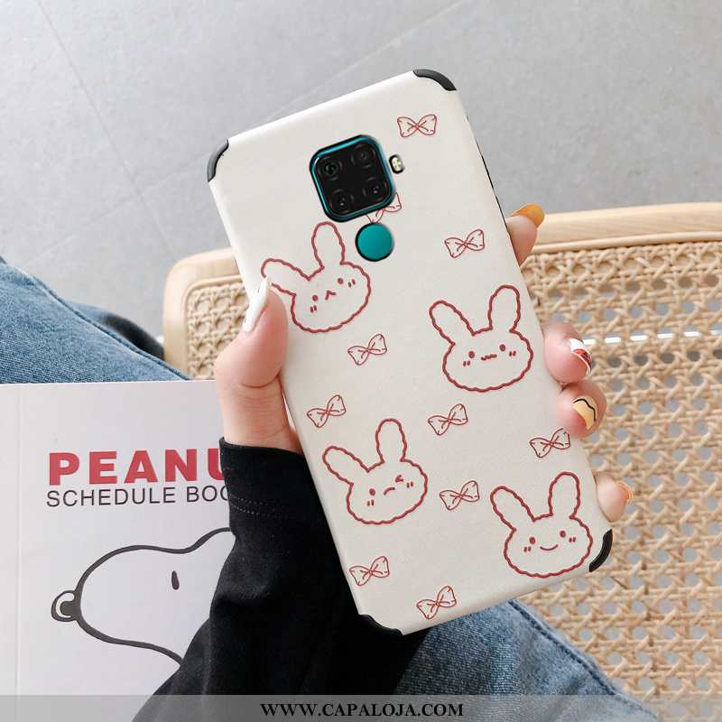 Capa Huawei Mate 30 Lite Personalizada Telemóvel Antiqueda Silicone Branco, Capas Huawei Mate 30 Lit