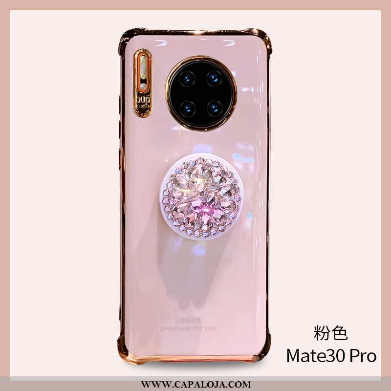 Capa Huawei Mate 30 Pro Criativas Rosa Silicone Antiqueda, Capas Huawei Mate 30 Pro Soft Comprar