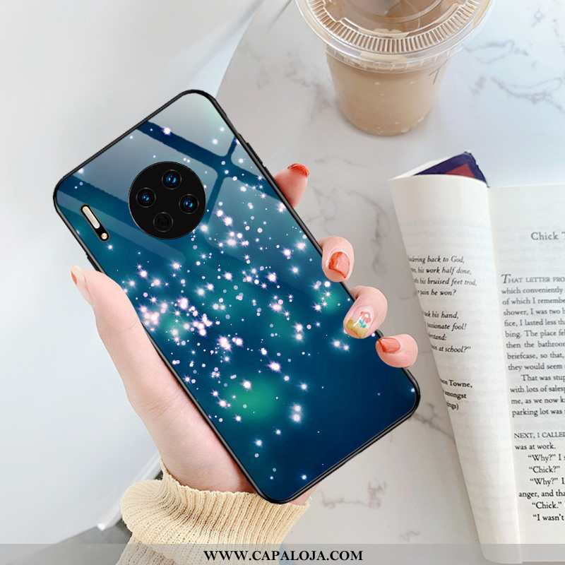 Capa Huawei Mate 30 Pro Estilosas Capas Protetoras Tendencia Azul, Huawei Mate 30 Pro Personalizada 