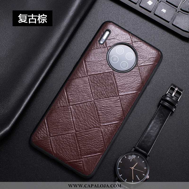 Capa Huawei Mate 30 Pro Tendencia Capas Antiqueda Masculino Castanho, Huawei Mate 30 Pro Soft Barato