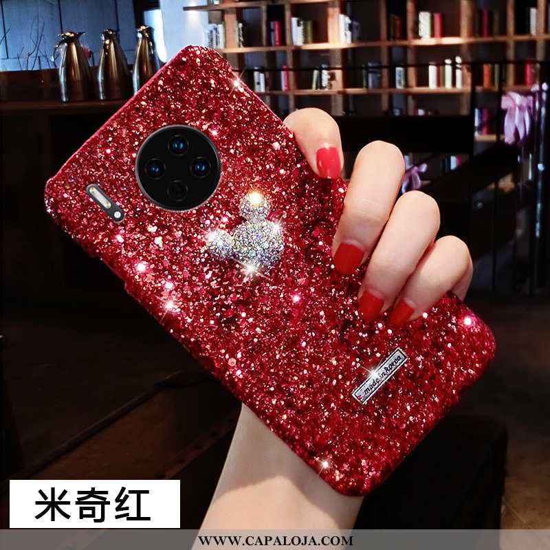 Capa Huawei Mate 30 Pro Tendencia Vermelha Grande Capas Vermelho, Huawei Mate 30 Pro Strass Comprar