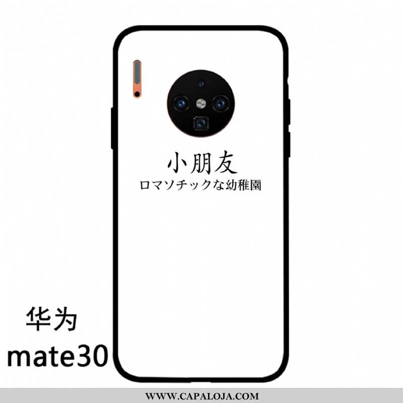 Capa Huawei Mate 30 Protetoras Completa Malha Cases Branco, Capas Huawei Mate 30 Vidro Venda